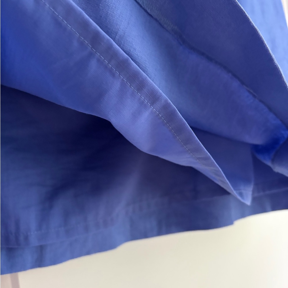 J. Crew Factory Cornflower Blue Elastic-Waist Mini Skirt - Picture 4 of 7